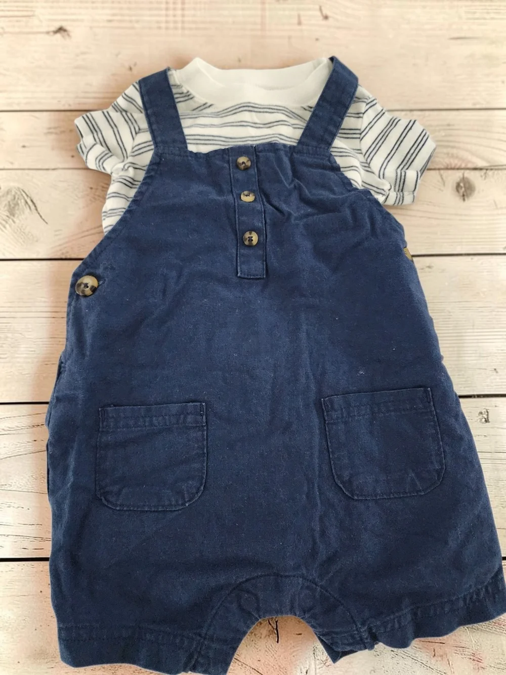 Carter's 2-Piece Overall Set — Size 6 Months